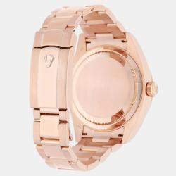 Pre Owned Rolex Sky-Dweller 326935 Automatic Gold 18k Everose Gold Men's Watch 42 mm
