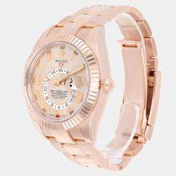 Pre Owned Rolex Sky-Dweller 326935 Automatic Gold 18k Everose Gold Men's Watch 42 mm