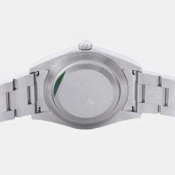 Pre Owned Rolex Oyster Perpetual 114300 Automatic Blue Stainless Steel Men’s Wristwatch 39 mm