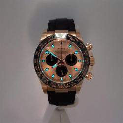 Pre Owned Rolex Cosmograph Daytona 116515LN Automatic 18k Rose Gold Men's Wristwatch 40 mm