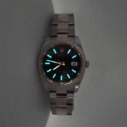 Pre Owned Rolex Datejust 126331 Automatic Chocolate 18K Rose Gold Stainless Steel Men's Wristwatch 41 mm