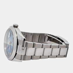 Pre Owned Rolex Datejust 126300 Automatic Blue Stainless Steel Men's Wristwatch 41 mm
