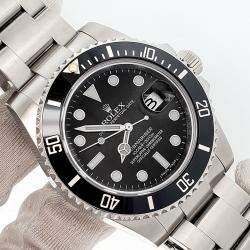 Pre Owned Rolex Submariner 116610LN Automatic Black Stainless Steel Men's Wristwatch 40 mm