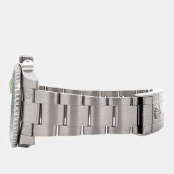 Pre Owned Rolex Submariner 116610LV Automatic Green Ceramic Stainless Steel Men's Wristwatch 40 mm