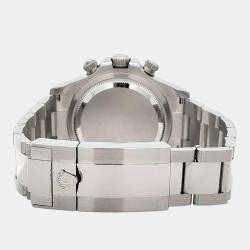 Pre Owned Rolex Cosmograph Daytona 126500LN Automatic White Panda Stainless Steel Men's Wristwatch 40 mm
