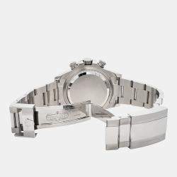 Pre Owned Rolex Cosmograph Daytona 126500LN Automatic White Panda Stainless Steel Men's Wristwatch 40 mm