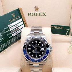 Pre Owned Rolex GMT-Master II 116710BLNR Automatic Black Stainless Steel Men's Wristwatch 40 mm