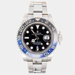 Pre Owned Rolex GMT-Master II 116710BLNR Automatic Black Stainless Steel Men's Wristwatch 40 mm