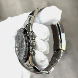 Pre Owned Rolex Cosmograph Daytona 116500LN Automatic Black Dial Stainless Steel Men's Wristwatch 40mm