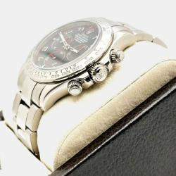 Pre Owned Rolex Cosmograph Daytona 116509 Automatic Black Dial 18K White Gold Men's Wristwatch 40mm