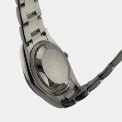 Pre Owned Rolex Datejust 126200 Automatic Slate Grey Dial Stainless Steel Men's Wristwatch 36mm