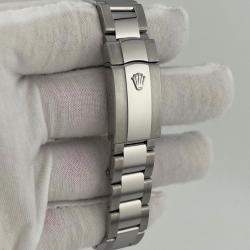 Pre Owned Rolex Datejust 126200 Automatic Slate Grey Dial Stainless Steel Men's Wristwatch 36mm