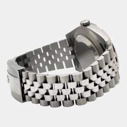Pre Owned Rolex Datejust 41 126334 Automatic Silver Dial Stainless Steel 18K White Gold Men's Wristwatch 41 mm