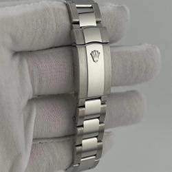 Pre Owned Rolex Datejust 126200 Automatic Wimbledon Dial Stainless Steel Men's Wristwatch 36 mm