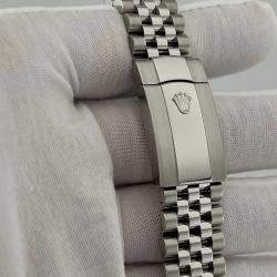 Pre Owned Rolex Datejust 41 126334 Automatic Blue Dial 18k White Gold Stainless Steel Men's Wristwatch 41 mm