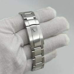Pre Owned Rolex Datejust 126334 Automatic White Roman Dial 18k White Gold Stainless Steel Men's Wristwatch 41 mm