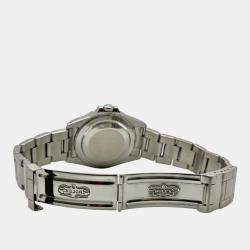 Pre Owned Rolex Explorer II 16570 Automatic Black Dial Stainless Steel Men's Wristwatch 40 mm
