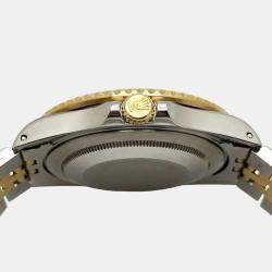 Pre Owned Rolex GMT-Master II 16713 Automatic Brown Dial 18K Yellow Gold Stainless Steel Men's Wristwatch 40 mm