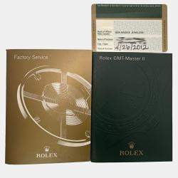 Pre Owned Rolex GMT-Master II 116710LN Automatic Black Dial Stainless Steel Men's Wristwatch 40 mm