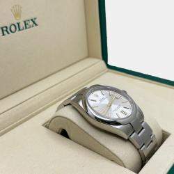 Pre Owned Rolex Oyster Perpetual 134300 Automatic Silver Dial Stainless Steel Men's Wristwatch 41 mm