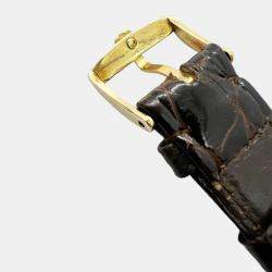 Pre Owned Rolex Day-Date President 1803 Automatic  Bronze Wide Boy Dial 18K Yellow Gold Men's Wristwatch 36mm