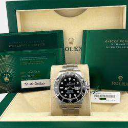 Pre Owned Rolex Submariner Date 126610LN Automatic Black Dial Stainless Steel Men's Wristwatch 41mm