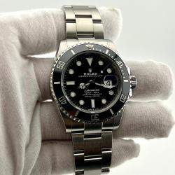 Pre Owned Rolex Submariner Date 126610LN Automatic Black Dial Stainless Steel Men's Wristwatch 41mm