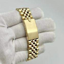 Pre Owned Rolex Date 15037 Automatic Gold 14k Yellow Gold Men's Wristwatch 34 mm