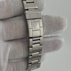 Pre Owned Rolex Explorer II 16570 Automatic White Stainless Steel Men's Wristwatch 40 mm