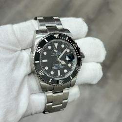 Pre Owned Rolex Submariner Date 116610LN Automatic Black Dial Stainless Steel Men's Wristwatch 40mm
