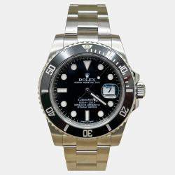 Pre Owned Rolex Submariner Date 116610LN Automatic Black Dial Stainless Steel Men's Wristwatch 40mm