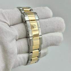 Pre Owned Rolex Submariner 16613 Automatic Blue Dial 18K Yellow Gold Stainless Steel Men's Wristwatch 40mm