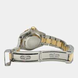 Pre Owned Rolex Submariner 16613 Automatic Blue Dial 18K Yellow Gold Stainless Steel Men's Wristwatch 40mm