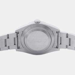 Pre Owned Rolex Explorer 214270 Automatic Black Stainless Steel Men's Wristwatch 39 mm
