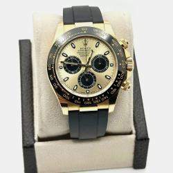 Pre Owned Rolex Daytona 116518LN Automatic Gold 18k Yellow Gold Men's Wristwatch 40 mm