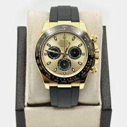 Pre Owned Rolex Daytona 116518LN Automatic Gold 18k Yellow Gold Men's Wristwatch 40 mm