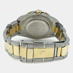 Pre Owned Rolex GMT Master II 16713 Automatic Black 18k Yellow Gold Stainless Steel Men's Wristwatch 40 mm