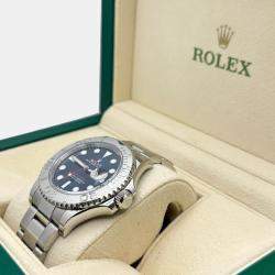 Pre Owned Rolex Yacht Master 126622 Automatic Blue Platinum Stainless Steel Men's Wristwatch 40 mm