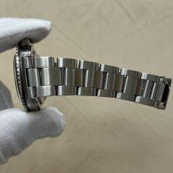 Pre Owned Rolex GMT Master 16750 Automatic Black Spider Dial Stainless Steel Men's Wristwatch 40 mm