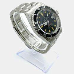 Pre Owned Rolex Submariner 1680 Automatic Black Stainless Steel Men's Wristwatch 40 mm