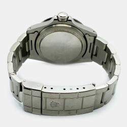 Pre Owned Rolex Submariner 1680 Automatic Black Stainless Steel Men's Wristwatch 40 mm