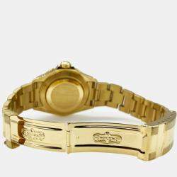Pre Owned Rolex Submariner 16618 Automatic Gold diamonds 18k Yellow Gold Men's Wristwatch 40 mm
