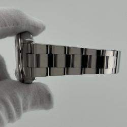 Pre Owned Rolex Date 15200 Automatic White Stainless Steel Men's Wristwatch 34 mm