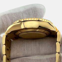 Pre Owned Rolex Yacht Master II 116688 Automatic White 18k Yellow Gold Men's Wristwatch 44 mm