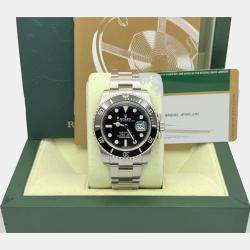 Pre Owned Rolex Submariner 116610LN Automatic Black Stainless Steel Men's Wristwatch 40 mm