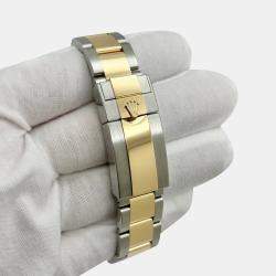 Pre Owned Rolex Daytona 126503 Automatic White 18k Yellow Gold Stainless Steel Men's Wristwatch 40 mm