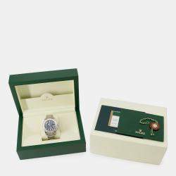 مملوكة مسبقًا ساعة يد رجالية رولكس يخت ماستر 116622 أوتوماتيك زرقاء ستانلس ستيل 40 ملم