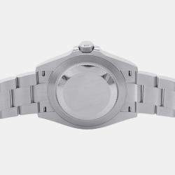 Pre Owned Rolex Air-King 126900 Automatic Black Stainless Steel Men's Wristwatch 40 mm