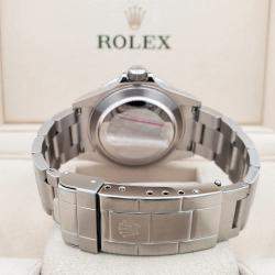 Pre Owned Rolex Submariner 16610 Automatic Black Dial Stainless Steel Men's Wristwatch 40 mm