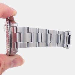 Pre Owned Rolex GMT-Master II Pepsi 16710 Automatic Black Dial Stainless Steel Men's Wristwatch 40mm